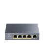 Cudy GS1005P Netzwerk-Switch Gigabit Ethernet (10 100 1000) Power over Ethernet (PoE) Grau