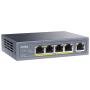 Cudy GS1005P network switch Gigabit Ethernet (10 100 1000) Power over Ethernet (PoE) Grey