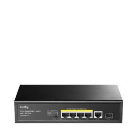 Cudy GS1005PTS1 switch Gigabit Ethernet (10 100 1000) Energía sobre Ethernet (PoE) Negro