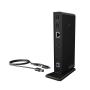 ICY BOX IB-DK2251AC Avec fil USB 3.2 Gen 2 (3.1 Gen 2) Type-A Noir