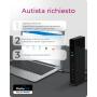 ICY BOX IB-DK2251AC Cablato USB 3.2 Gen 2 (3.1 Gen 2) Type-A Nero