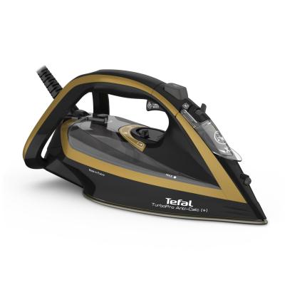 Tefal TurboPro FV5696 Dry iron Durilium AirGlide Autoclean soleplate 3000 W Black, Gold