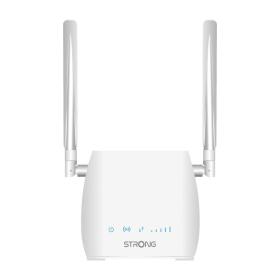 Strong 300M router inalámbrico Ethernet rápido Banda única (2,4 GHz) 4G Blanco