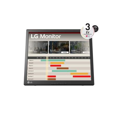 LG 17BR30T-B.AWM écran plat de PC 43,2 cm (17") 1280 x 1024 pixels SXGA LCD Écran tactile Noir