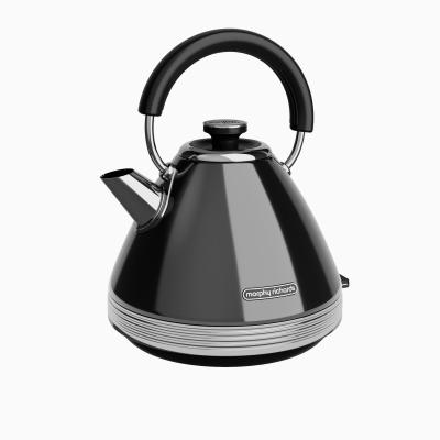 Morphy Richards Venture Retro Pyramid bollitore elettrico 1,5 L 3000 W Nero