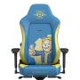 noblechairs NBL-HRO-PU-FVT sedia per videogioco Sedia da gaming per PC Seduta imbottita Blu, Giallo