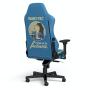 noblechairs NBL-HRO-PU-FVT sedia per videogioco Sedia da gaming per PC Seduta imbottita Blu, Giallo