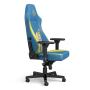 noblechairs NBL-HRO-PU-FVT sedia per videogioco Sedia da gaming per PC Seduta imbottita Blu, Giallo