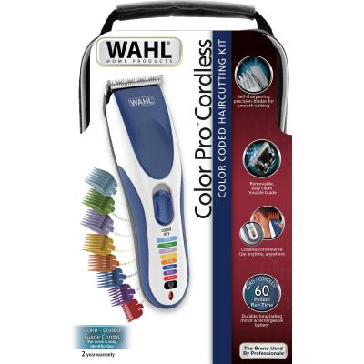 Wahl 09649-016 tagliacapelli Blu, Argento 9 Nichel-Metallo Idruro (NiMH)