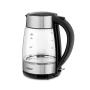 Zelmer ZCK8011 electric kettle 1.7 L 2200 W Black, Stainless steel