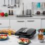 Zelmer ZSM7400 sandwich maker 1400 W Black, Steel