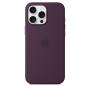 Apple iPhone 16 Pro Max Silicone Case with MagSafe - Plum