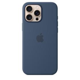 Apple iPhone 16 Pro Max Silikon Case mit MagSafe – Denim