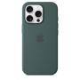 Apple iPhone 16 Pro Silicone Case with MagSafe - Lake Green