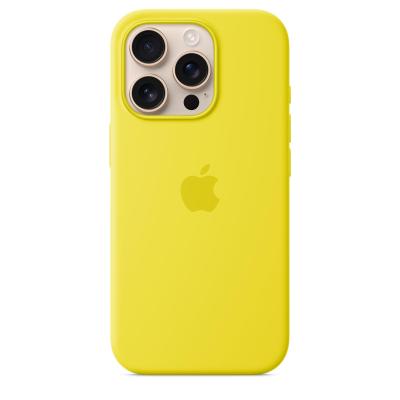 Apple iPhone 16 Pro Silikon Case mit MagSafe – Sternfrucht