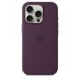 Apple iPhone 16 Pro Silicone Case with MagSafe - Plum