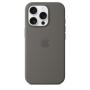 Apple iPhone 16 Pro Silicone Case with MagSafe - Stone Gray