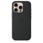 Apple iPhone 16 Pro Silikon Case mit MagSafe – Schwarz