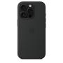 Apple iPhone 16 Pro Silikon Case mit MagSafe – Schwarz