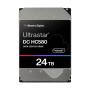 Western Digital Ultrastar DC HC580 internal hard drive 24 TB 7200 RPM 512 MB 3.5" Serial ATA