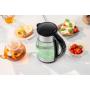 Zelmer ZCK8026 electric kettle 1.7 L 2200 W Black, Transparent