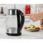 Zelmer ZCK8026 electric kettle 1.7 L 2200 W Black, Transparent