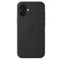 Apple iPhone 16 Plus Silikon Case mit MagSafe – Schwarz