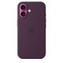 Apple iPhone 16 Silicone Case with MagSafe - Plum