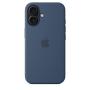 Apple iPhone 16 Silicone Case with MagSafe - Denim