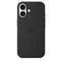 Apple iPhone 16 Silicone Case with MagSafe - Black