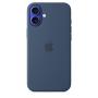 Apple iPhone 16 Plus Silicone Case with MagSafe - Denim