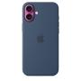 Apple iPhone 16 Plus Silicone Case with MagSafe - Denim