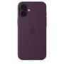 Apple iPhone 16 Plus Silicone Case with MagSafe - Plum