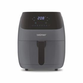 Zelmer ZAF5502G freidora Sencillo 5 L Independiente 1500 W Freidora baja en grasa Negro, Gris