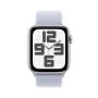 Apple Watch SE OLED 44 mm Digital 368 x 448 Pixeles Pantalla táctil Plata Wifi GPS (satélite)