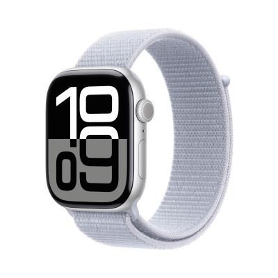 Apple Watch Series 10 OLED 46 mm Digital 416 x 496 Pixel Touchscreen Silber WLAN GPS