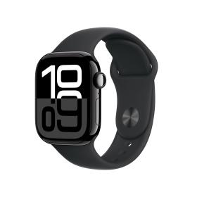 Apple Watch Series 10 OLED 42 mm Numérique 374 x 446 pixels Écran tactile 4G Noir Wifi GPS (satellite)