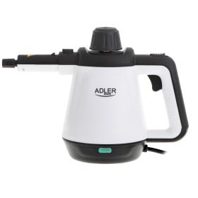 Adler AD 7038 Pulitore a vapore Pulitore a vapore portatile 0,45 L 2000 W Nero, Bianco