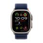 Apple Watch Ultra 2 GPS + Cellular 49mm Cassa in Titanio con Blue Trail Loop - M L