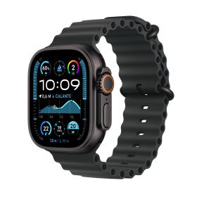 Apple Watch Ultra 2 OLED 49 mm Digital 410 x 502 Pixeles Pantalla táctil 4G Negro GPS (satélite)