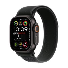 Apple Watch Ultra 2 OLED 49 mm Numérique 410 x 502 pixels Écran tactile 4G Noir GPS (satellite)