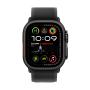 Apple Watch Ultra 2 GPS + Cellular 49mm Black Titanium Case with Black Trail Loop - M L