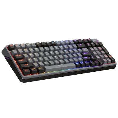 Cooler Master MK770 Tastatur Gaming USB + RF Wireless + Bluetooth QWERTY US Englisch Schwarz, Grau