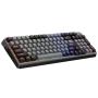 Cooler Master MK770 clavier Jouer USB + RF Wireless + Bluetooth QWERTY Anglais américain Noir, Gris