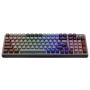 Cooler Master MK770 clavier Jouer USB + RF Wireless + Bluetooth QWERTY Anglais américain Noir, Gris