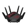 ASUS ROG Rapture GT-BE19000 router inalámbrico Multi-Gigabit Ethernet Tribanda (2.4 GHz   5 GHz   6 GHz) Negro, Rojo