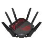 ASUS ROG Rapture GT-BE19000 router inalámbrico Multi-Gigabit Ethernet Tribanda (2.4 GHz   5 GHz   6 GHz) Negro, Rojo