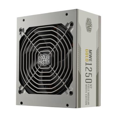 Cooler Master MWE Gold 1250 - V2 ATX 3.0 White Version unidad de fuente de alimentación 1250 W 24-pin ATX Blanco