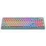 Cooler Master MK770 clavier Jouer USB + RF Wireless + Bluetooth QWERTY Anglais américain Multicolore