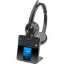 POLY Cuffie stereo per ufficio Savi 8420 DECT 1880-1900 Mhz certificate per Microsoft Teams